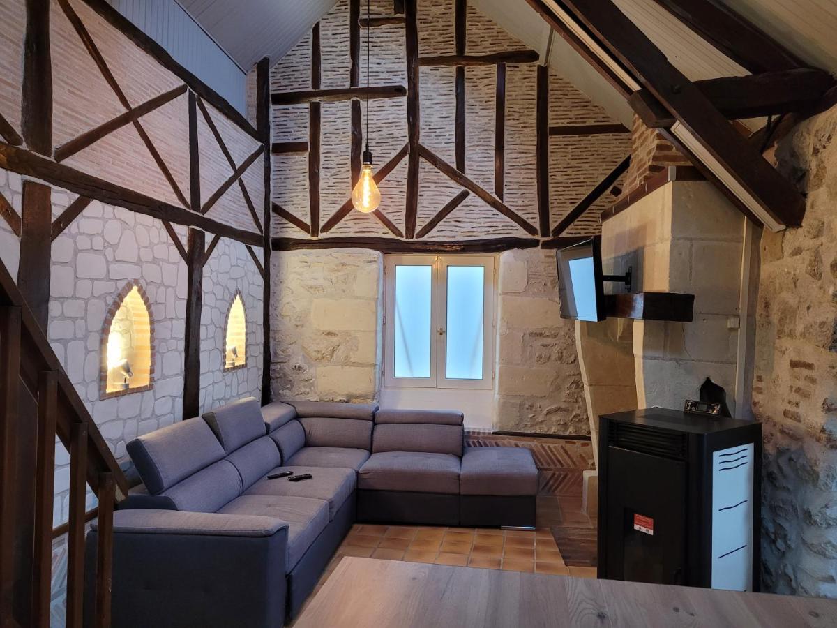 Gite De Charme Proche Loire A Velo Avec Jacuzzi Privatif Savonnieres ภายนอก รูปภาพ